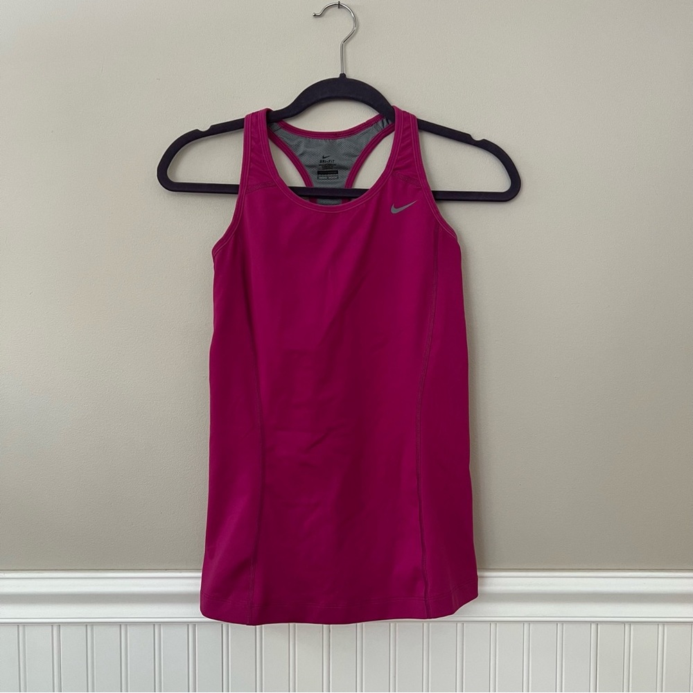 Nike Dri Fit Tank Top with Built-in Bra